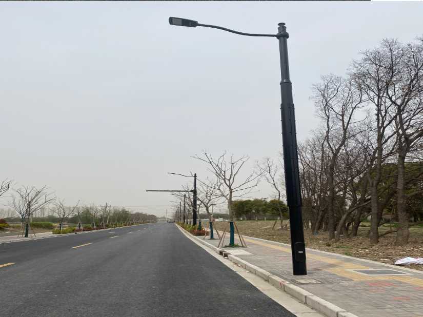 红岗区上海综合杆 太阳能路灯工程